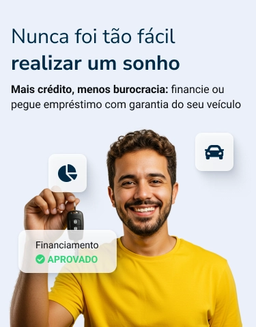 Banner de boas-vindas Credicarro